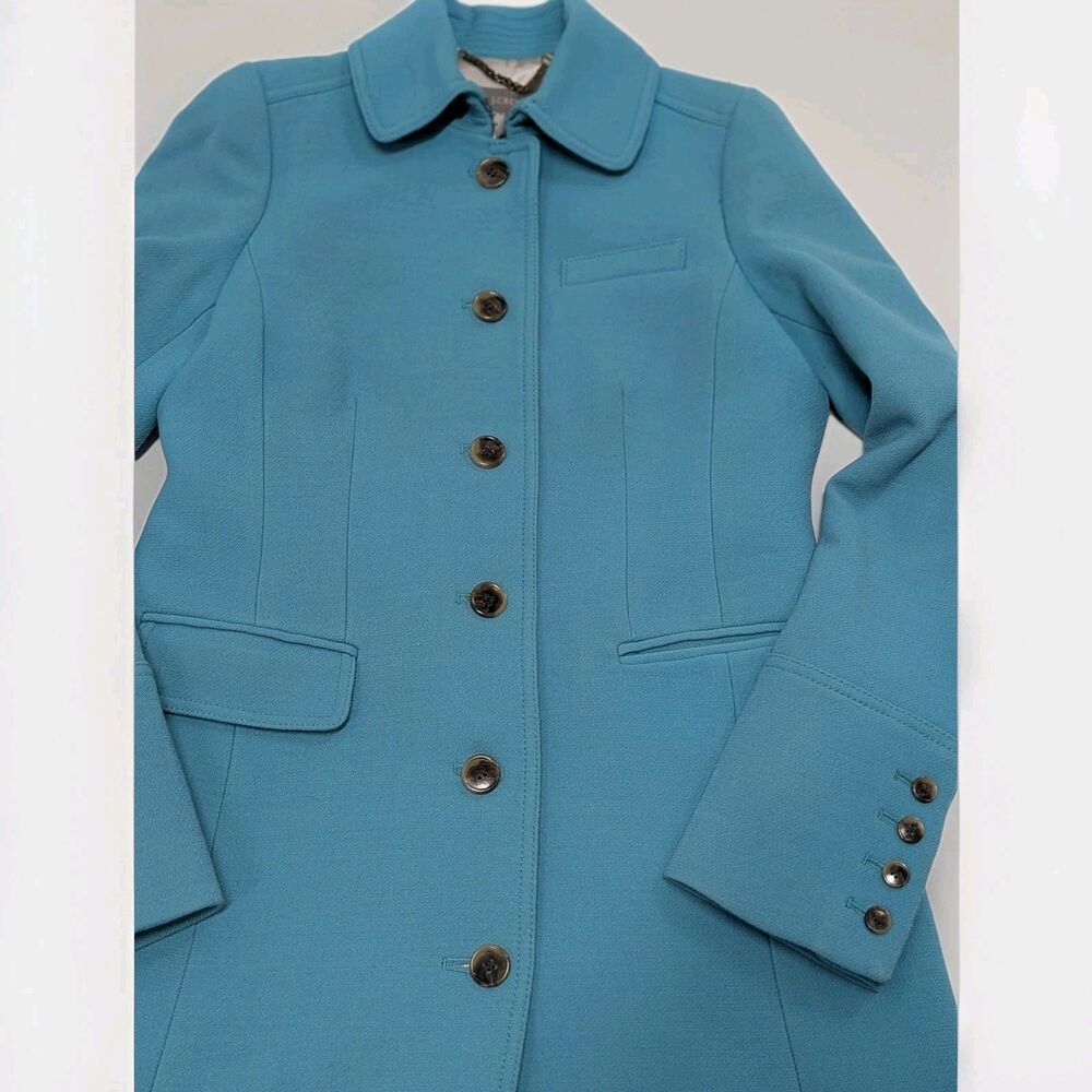 Quiet Luxury Preppy‎ Italian Double Cloth Wool J. Crew Old Money Coat Size 4T - Picture 10 of 13